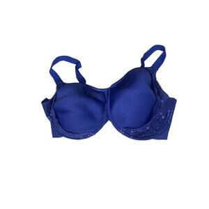 E￼lomi size 38J bra underwire full coverage blue Lacey